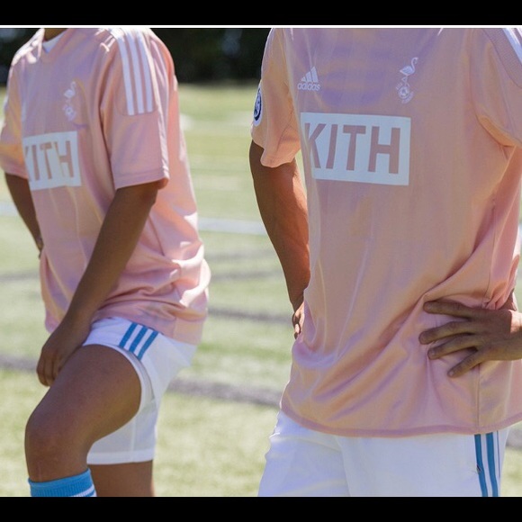 KITH x ADIDAS Soccer Flamingos Home Game Jersey - Picture 2 of 14